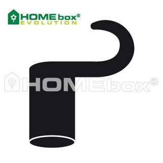 HOMEbox® Spare Parts Haken lang 16mm (Box a 4 Stück)