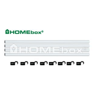 HOMEbox® Stangen Set 100 Fixture Poles 22mm
