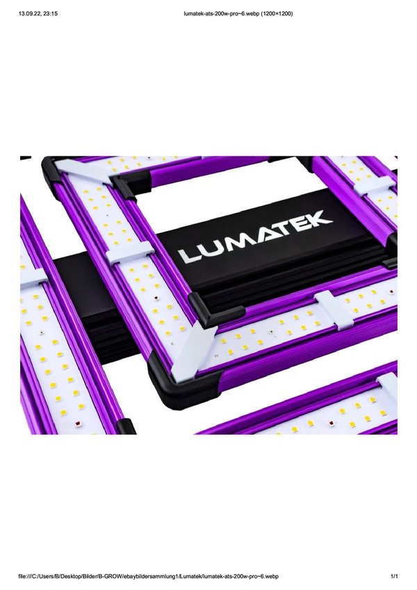 Lumatek ATS 200W PRO LED 2,5 "Attis"