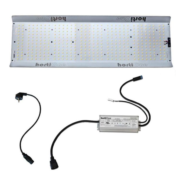 hortiONE 420 LED mit GRATIS Dimmer, 150W und 408 µmol/s